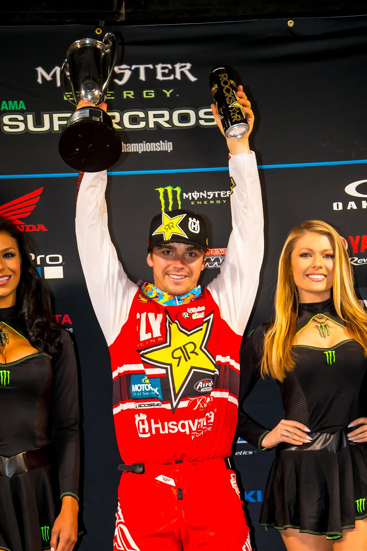 Zach Osborne claimed another win on Saturday at St. Louis SX! (Photo: Simon Cudby)