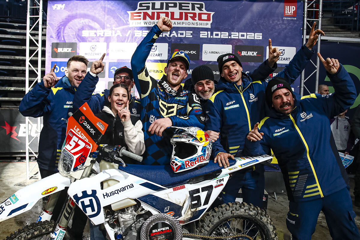 Husqvarna Factory Racing - Billy Bolt - 2026 FIM SuperEnduro World Championship - Round 5, Serbia
