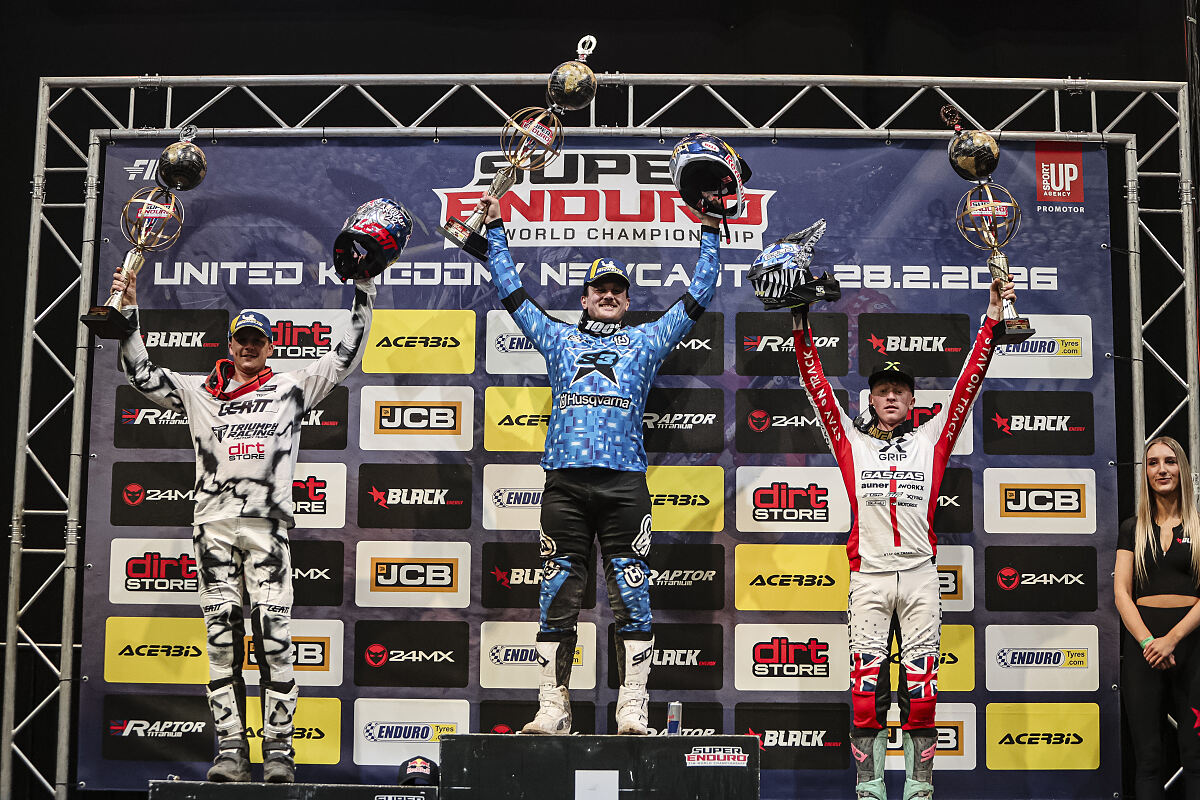 Husqvarna Factory Racing - Billy Bolt - 2026 FIM SuperEnduro World Championship - Round 6, United Kingdom