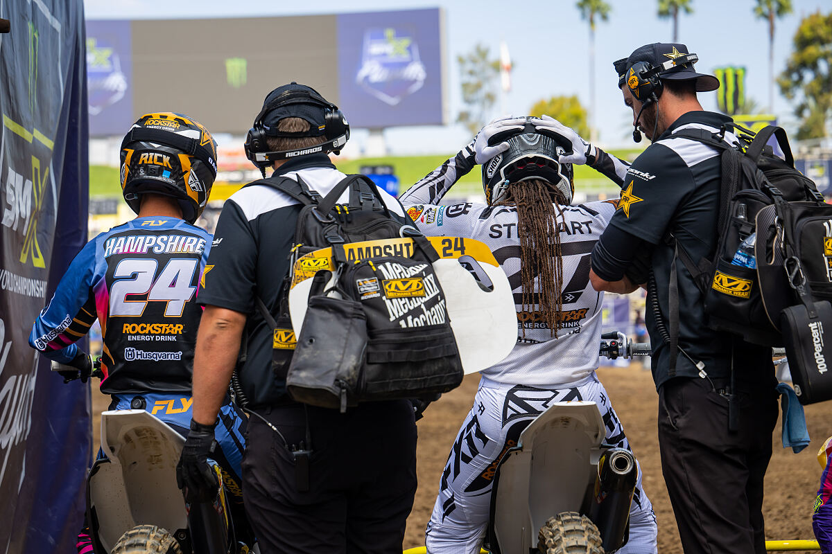 RJ Hampshire and Malcolm Stewart - Rockstar Energy Husqvarna Factory Racing - Los Angeles