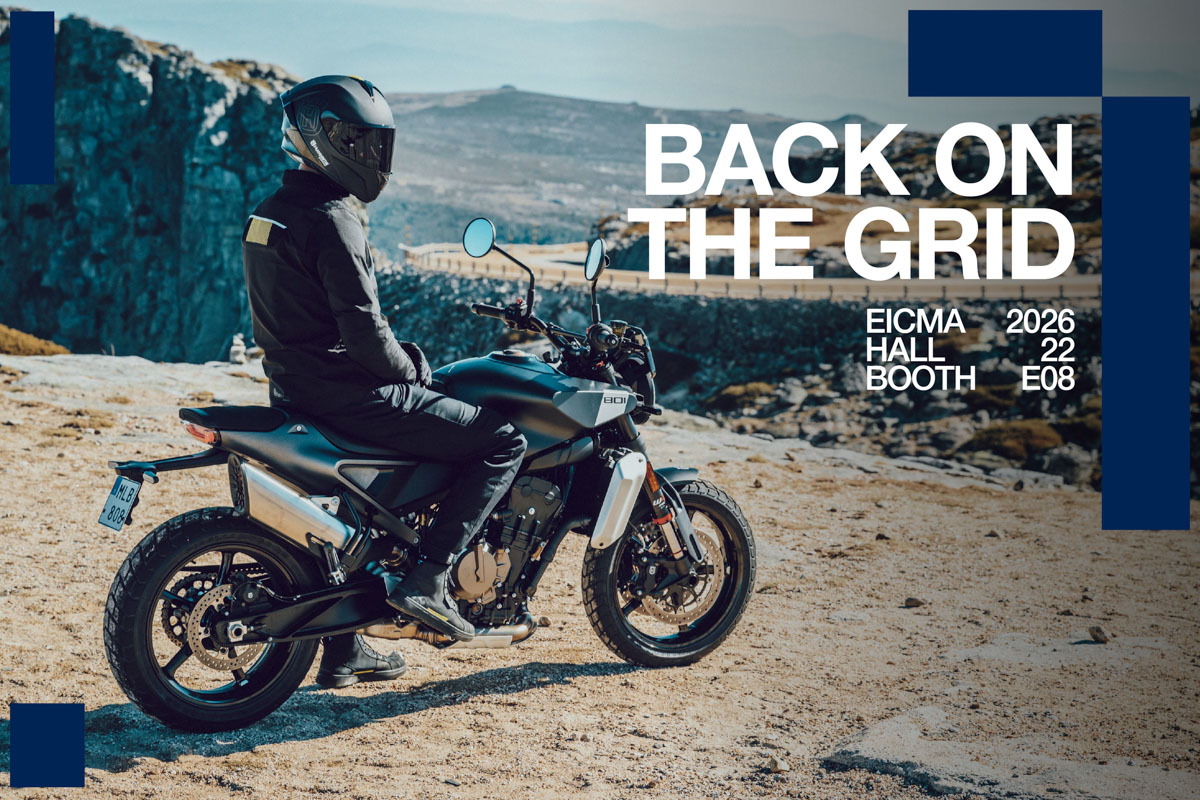 Back on the grid. Husqvarna at EICMA26.
