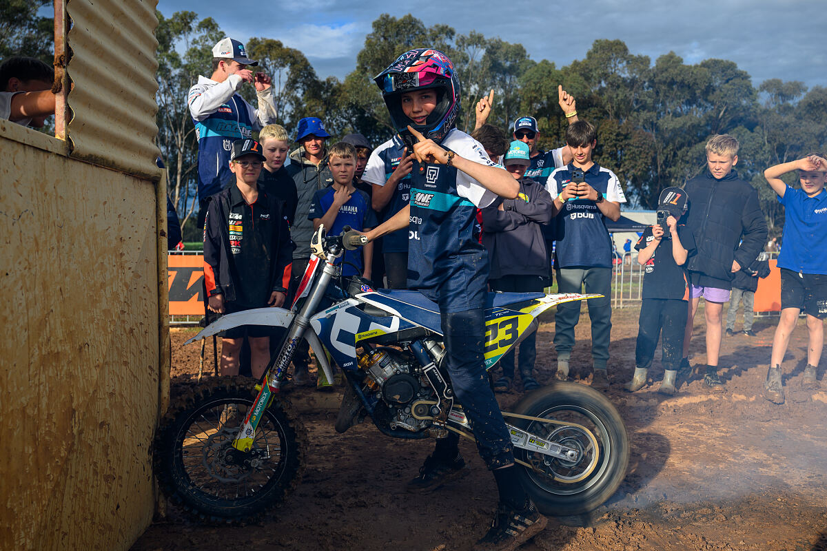 Ryder Madafiglio – Raceline Husqvarna Junior Racing Team (6) – Shepparton AJMX