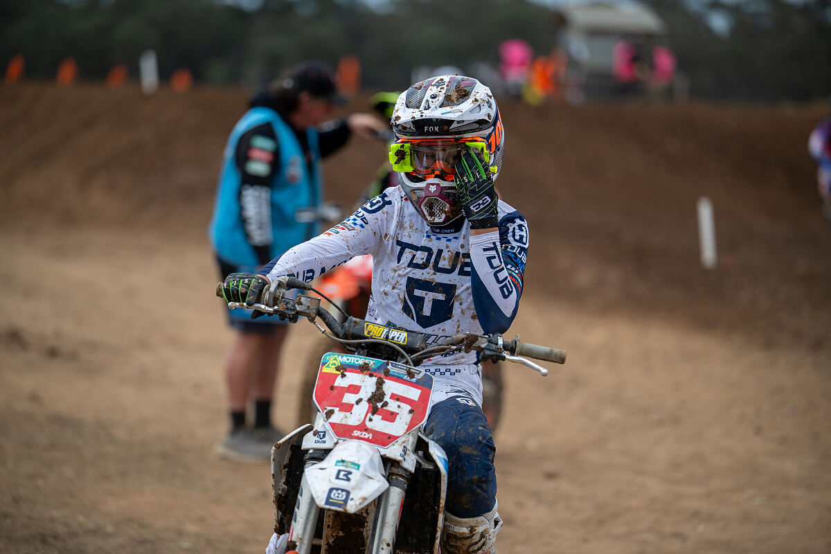Lewis-Jay Carafa – Raceline Husqvarna Junior Racing Team – Shepparton AJMX (2)