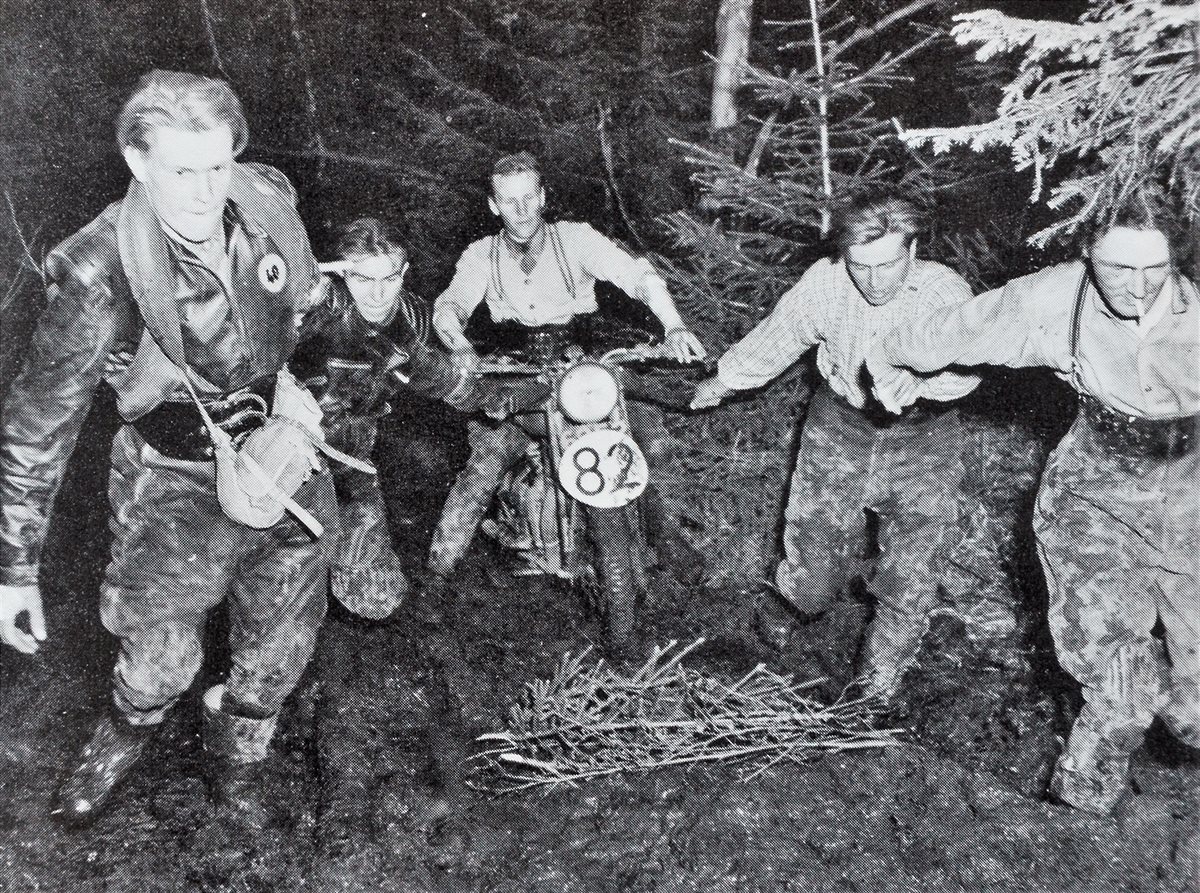 Team work in hard terrain