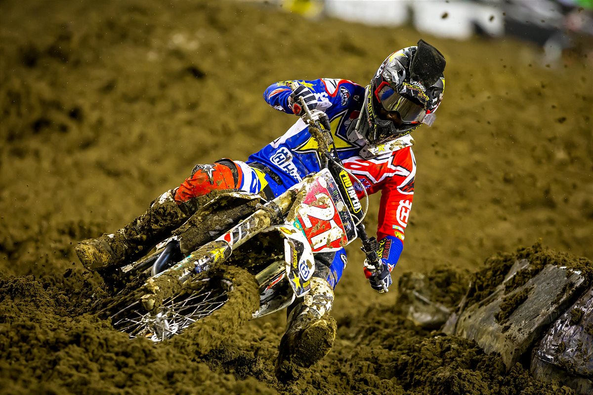 Rockstar Energy Husqvarna Factory Racings Jason Anderson (Photo: Simon Cudby)