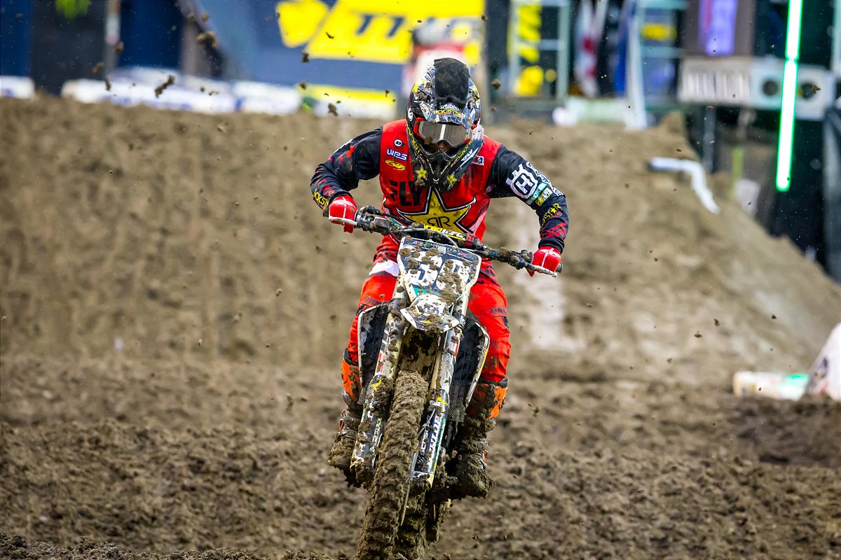 Mitchell Harrison finished a career-best seventh at Seattle SX! (Photo: Simon Cudby)
