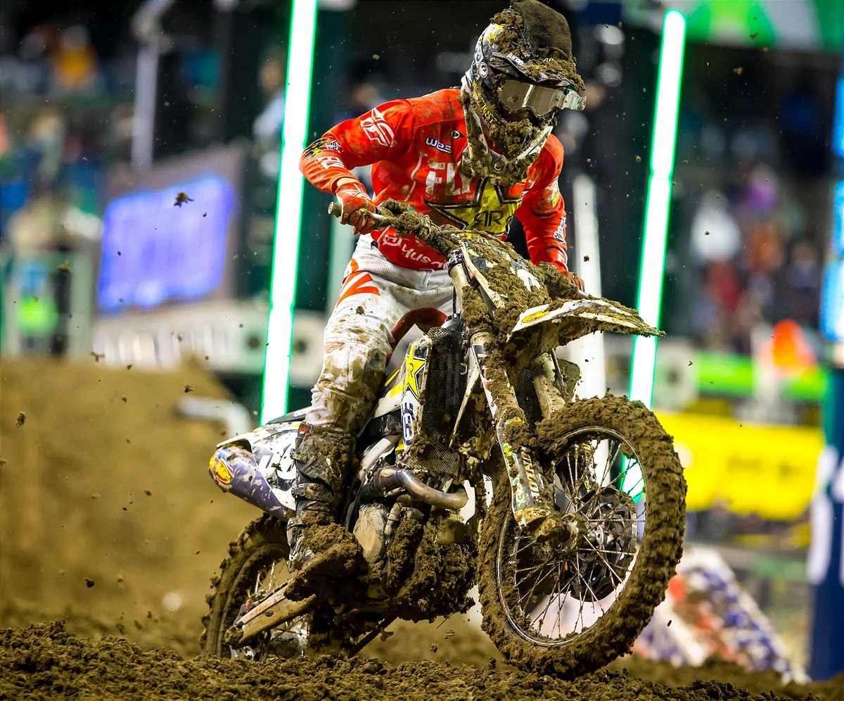 Rockstar Energy Husqvarna Factory Racings Mitchell Harrison (Photo: Simon Cudby)