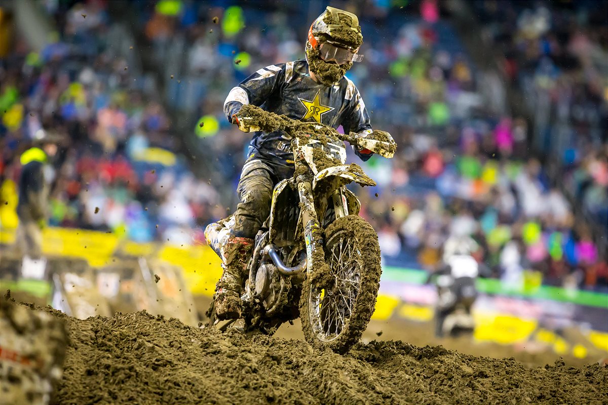 Dean Wilson battled the tough conditions to earn another top-10 finish. (Photo: Simon Cudby)