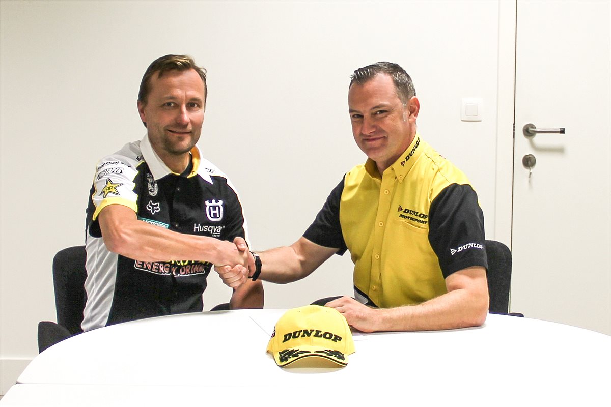 Rockstar Energy Husqvarna Factory Racing MXGP partner with Dunlop