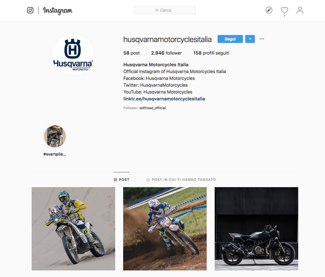 Instagram HQV Italia