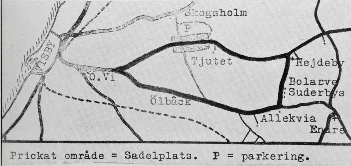 1934 track near Visby