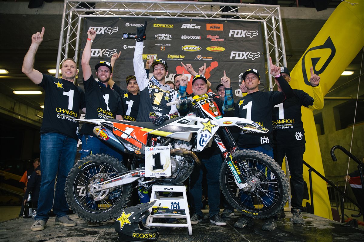 COLTON HAAKER 2019 CHAMPION