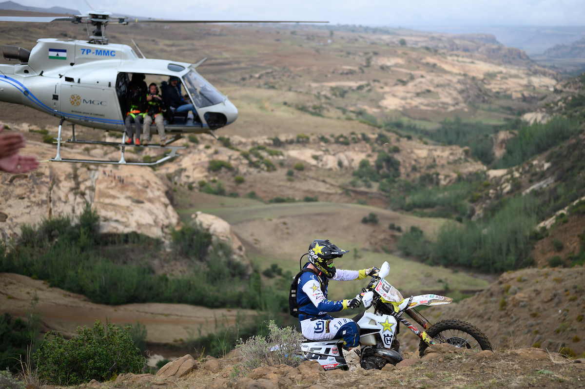 Low flying with Graham Jarvis at the Roof of Africa