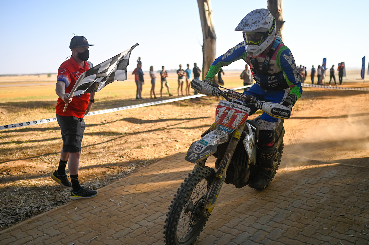 Brett Swanepoel at the previous National Cross Country round