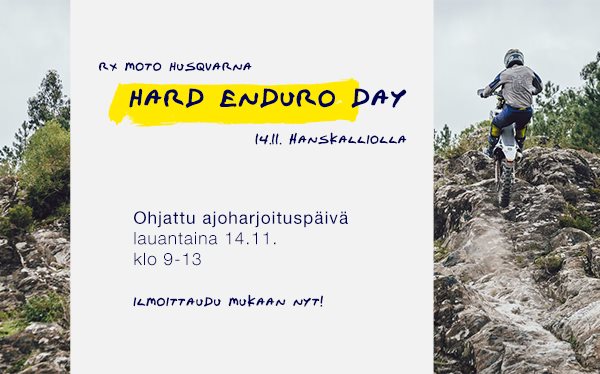 RX Moto Husqvarna Hard Enduro Day 2020
