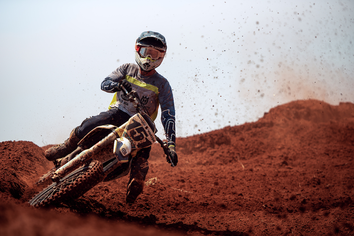Dalton Venter at the National Motocross season finale. 