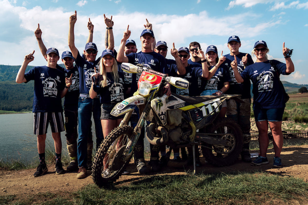 Brett Swanepoel crowned Enduro king.