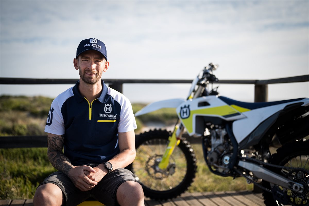David Goosen joins the Husqvarna family. 