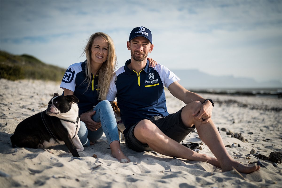 David Goosen joins the Husqvarna family. 