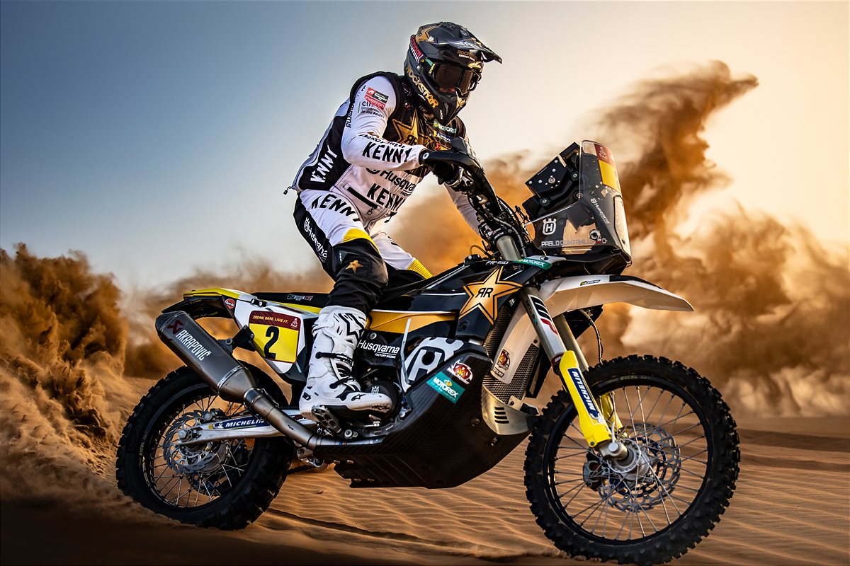 husqvarna rally bike