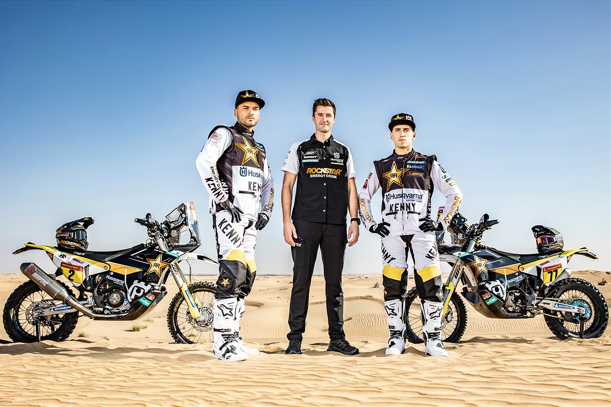 Pablo Quintanilla, Luciano Benavides, Pela Renet - Rockstar Energy Husqvarna Factory Racing