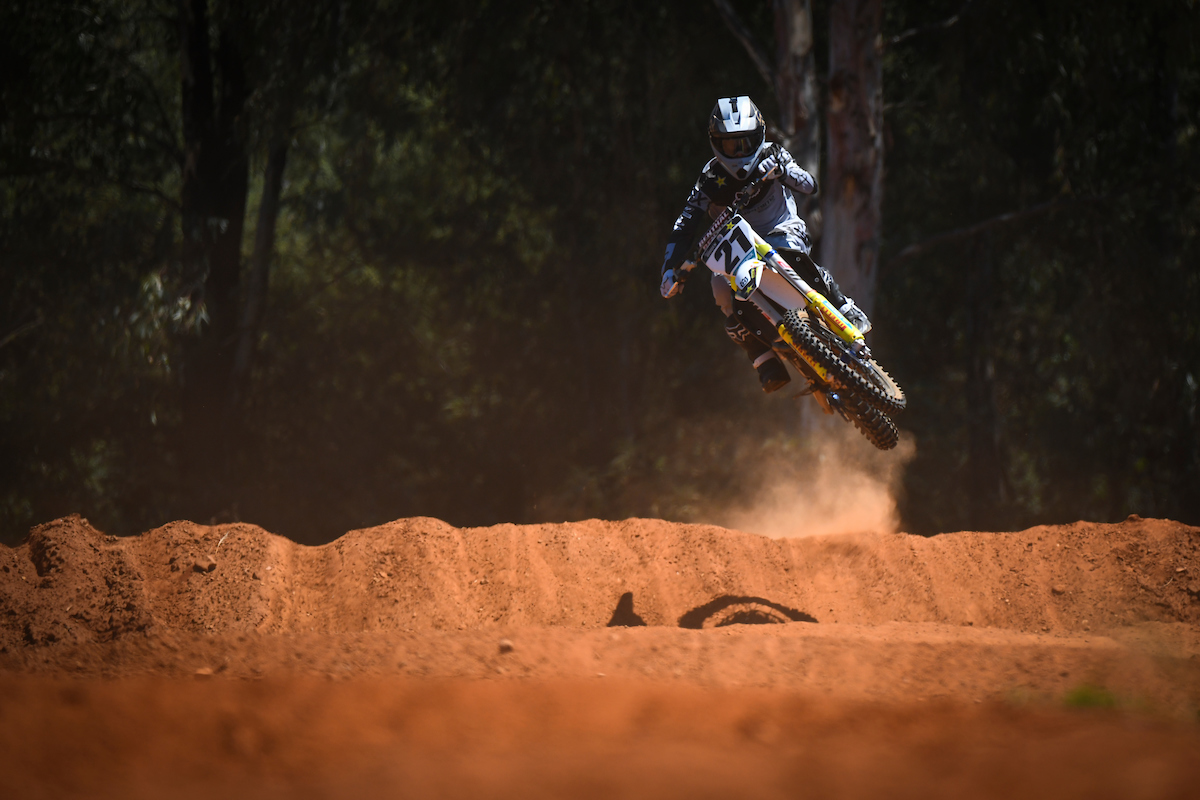 Motocross star David Goosen. 