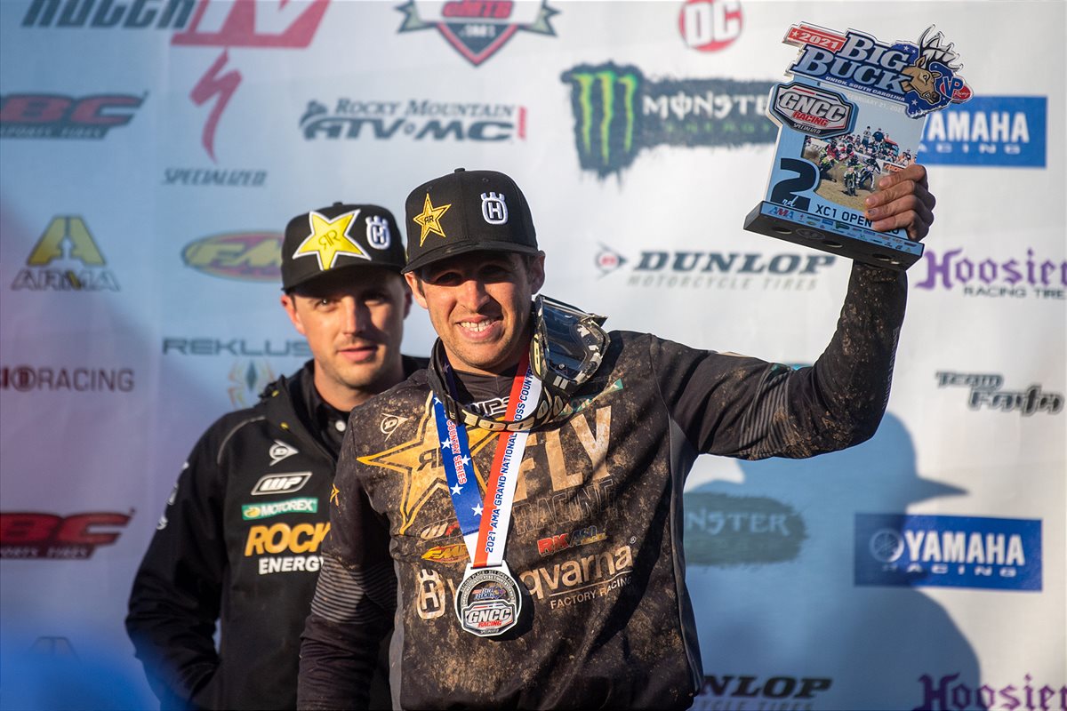 THAD DUVALL PODIUM - BIG BUCK GNCC RD 1
