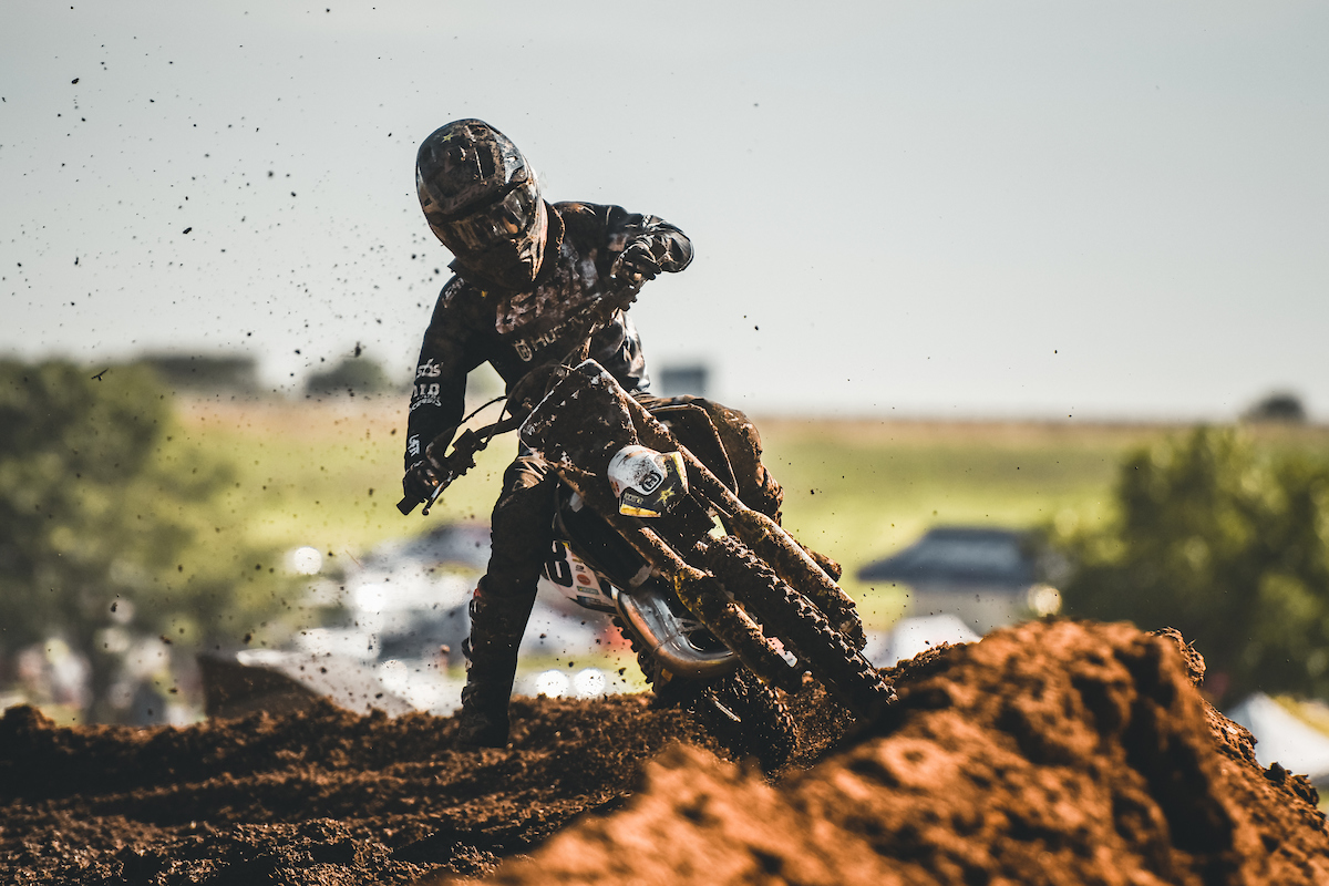 Rising motocross star Neil van der Vyver at Terra Topia.