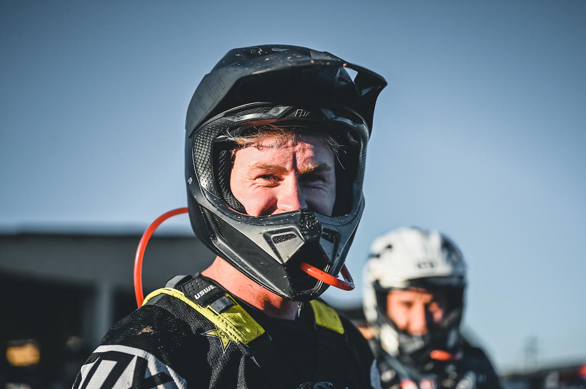Star rider Brett Swanepoel.