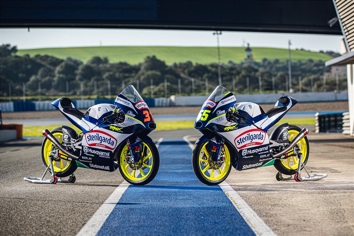 ENGINES ON FOR HUSQVARNA MOTORCYCLES AND 2021 Moto3