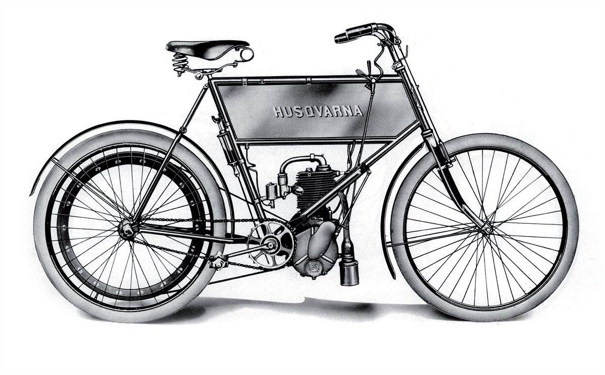 GOOD OLD TIMES BLOG – THE FIRST MOTORISED BIKE