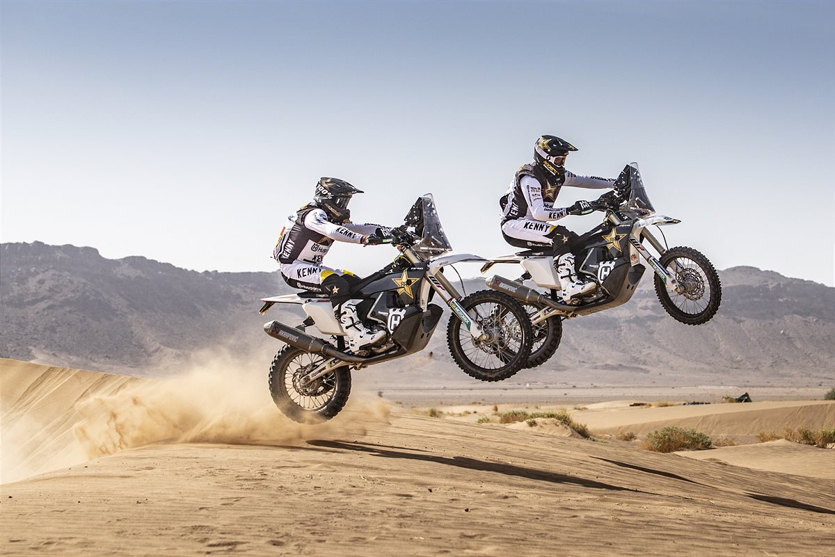 Skyler Howes, Luciano Benavides - Rockstar Energy Husqvarna Racing