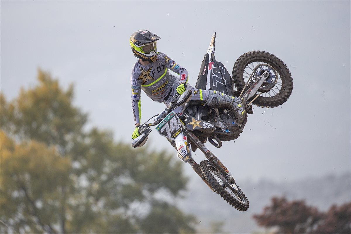 Rockstar Energy Husqvarna Factory Racing sign Kay de Wolf and