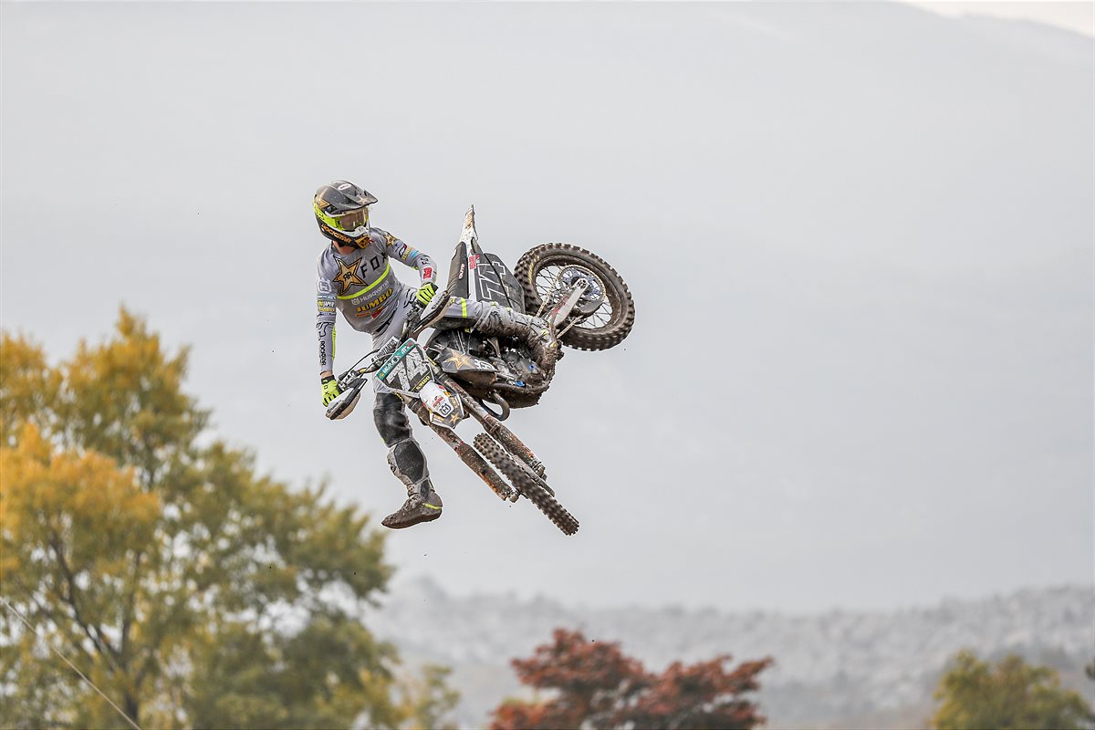 Rockstar Energy Husqvarna Factory Racing sign Kay de Wolf and