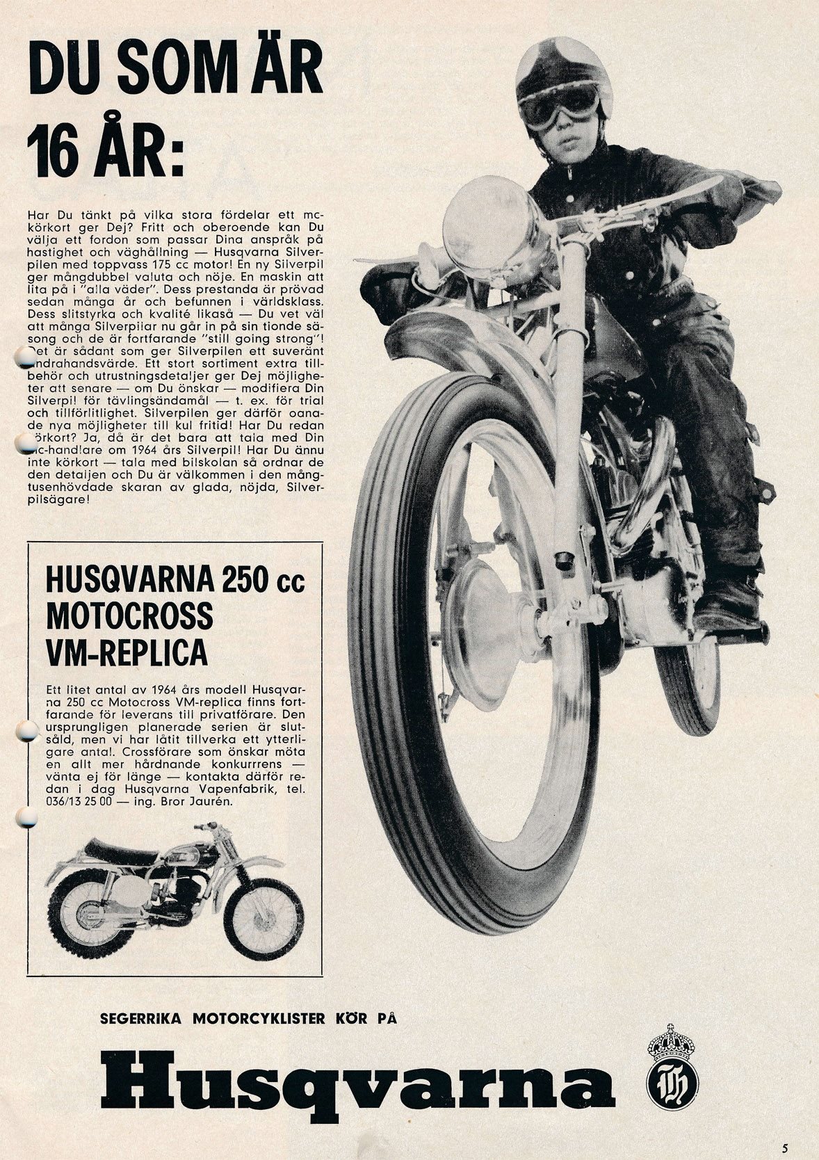 1964 Husqvarna Ad