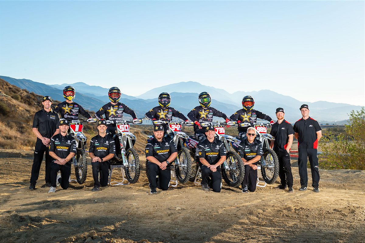 Rockstar Energy Husqvarna Factory Racing Team 2022