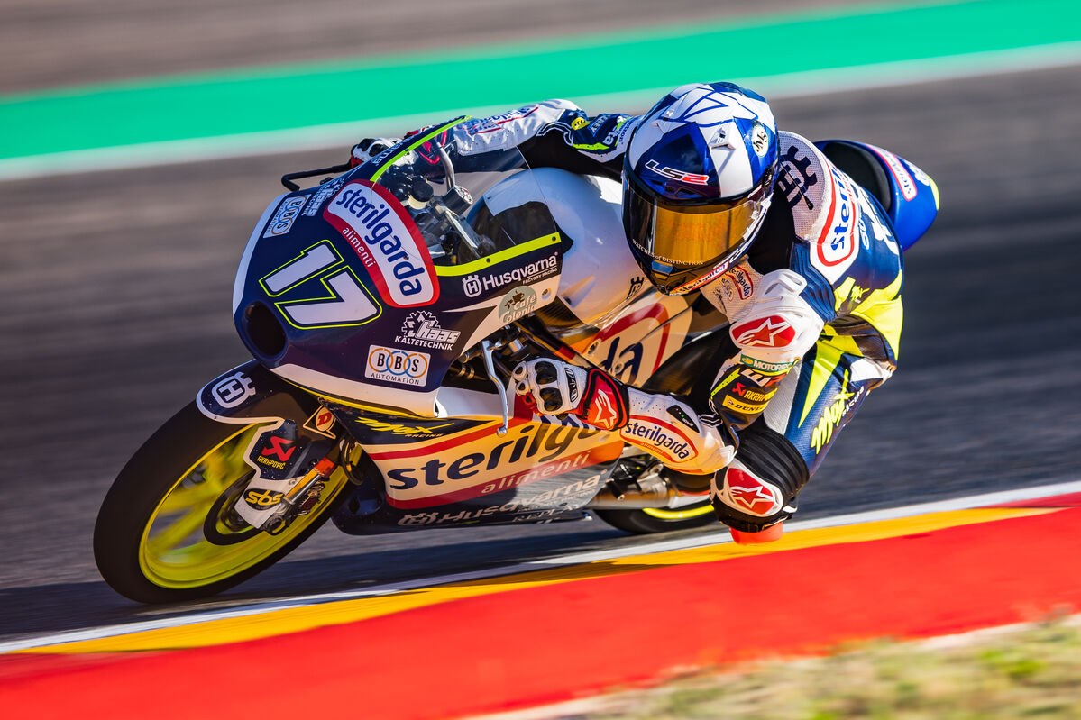 John McPhee Husqvarna Motorcycles Moto3 2022 FR 250 GP Aragon