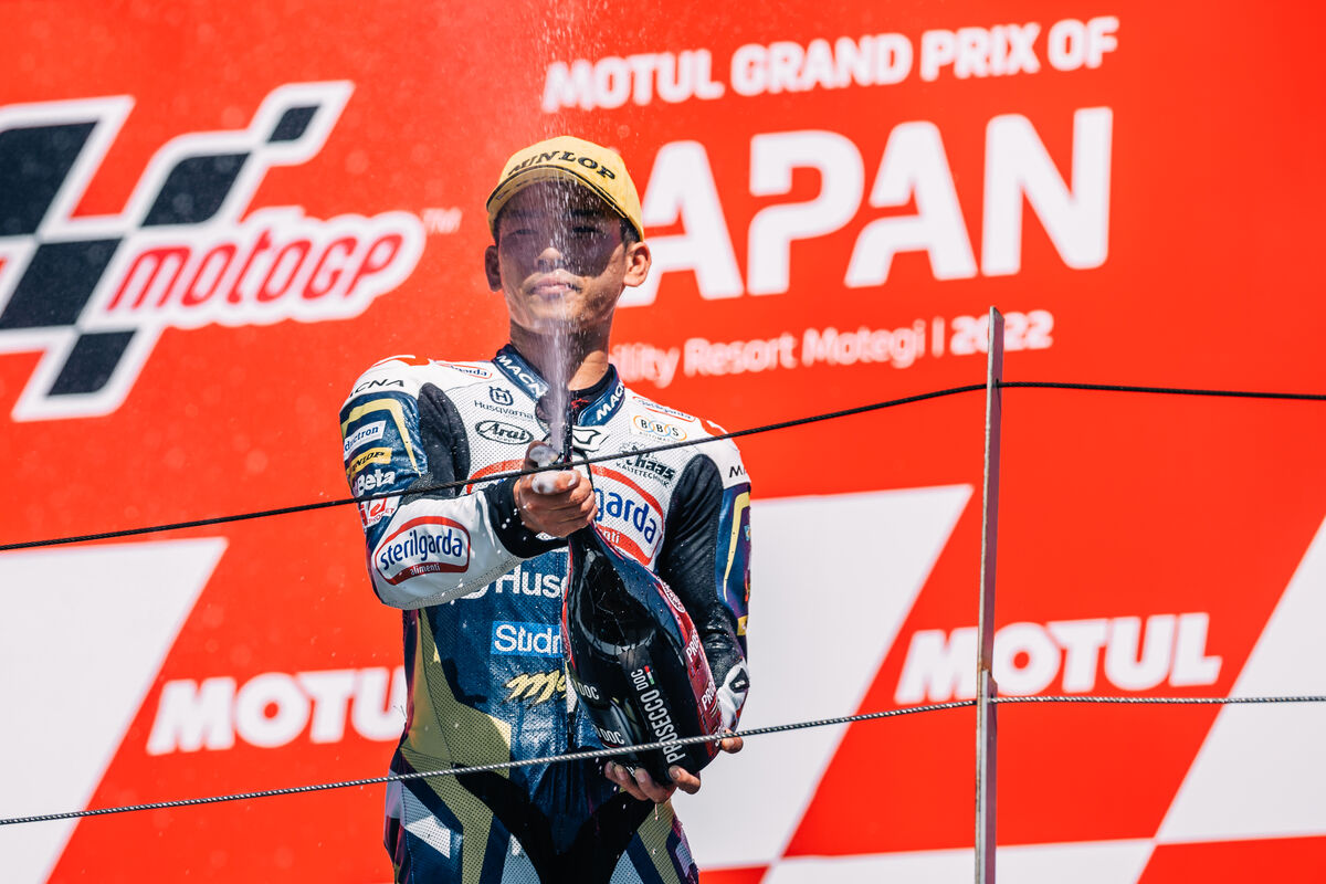 Ayumu Sasaki Husqvarna Motorcycles Moto3 2022 FR 250 GP Japan