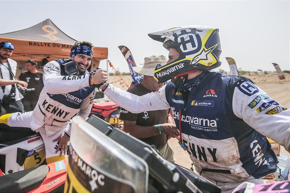 Skyler Howes and Luciano Benavides - Husqvarna Factory Racing