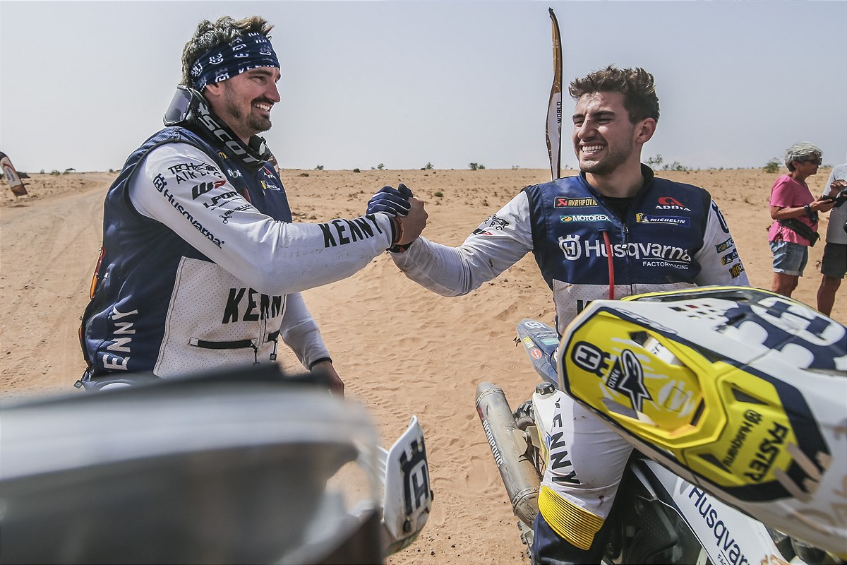 Skyler Howes and Luciano Benavides - Husqvarna Factory Racing