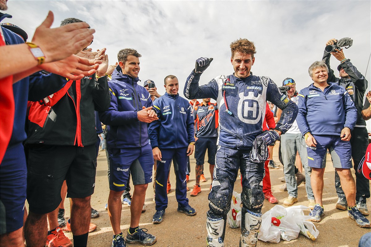 Luciano Benavides places sixth overall at the 2023 Dakar Rally