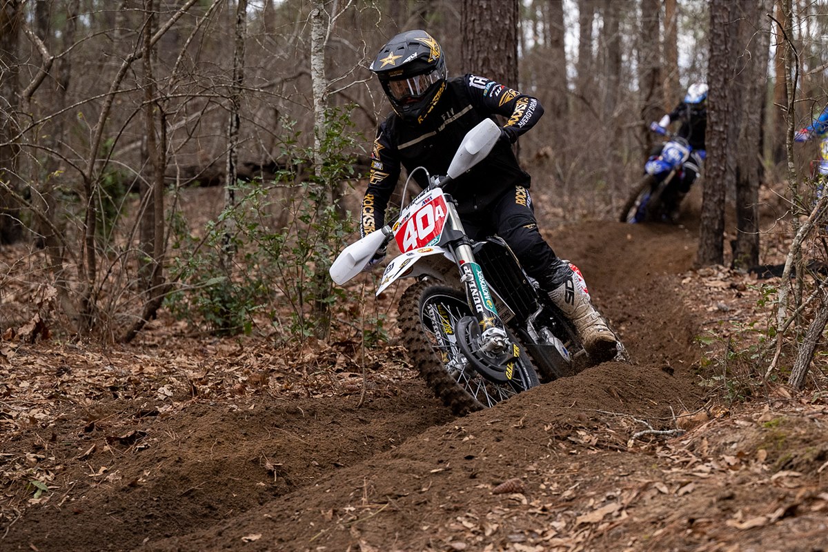 Sandy rutted course AMA National Enduro Series Sumter South Carolina