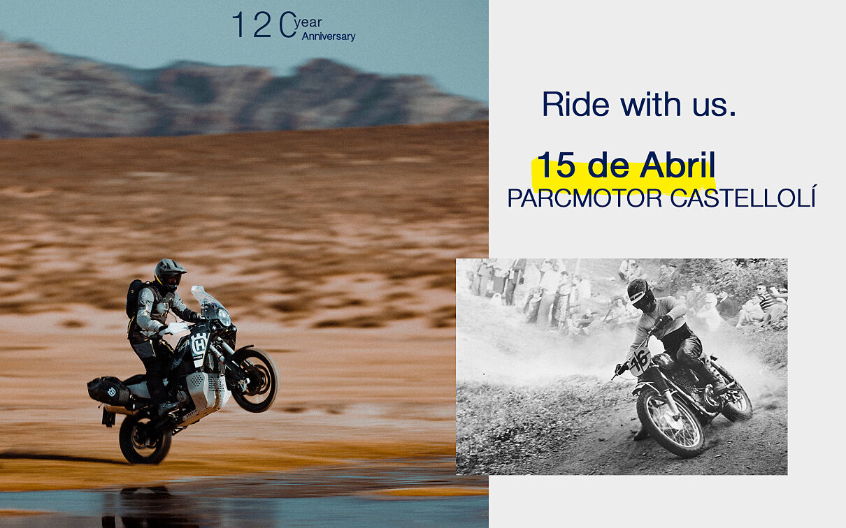 120º ANIVERSARIO DE HUSQVARNA MOTORCYCLES