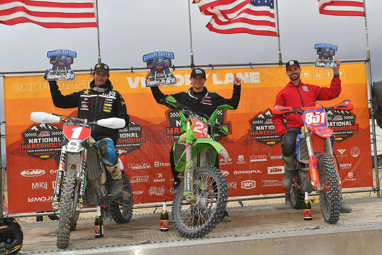 Dalton Shirey podium