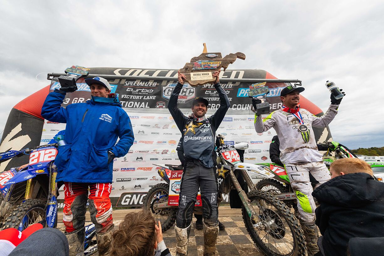Craig DeLong podium