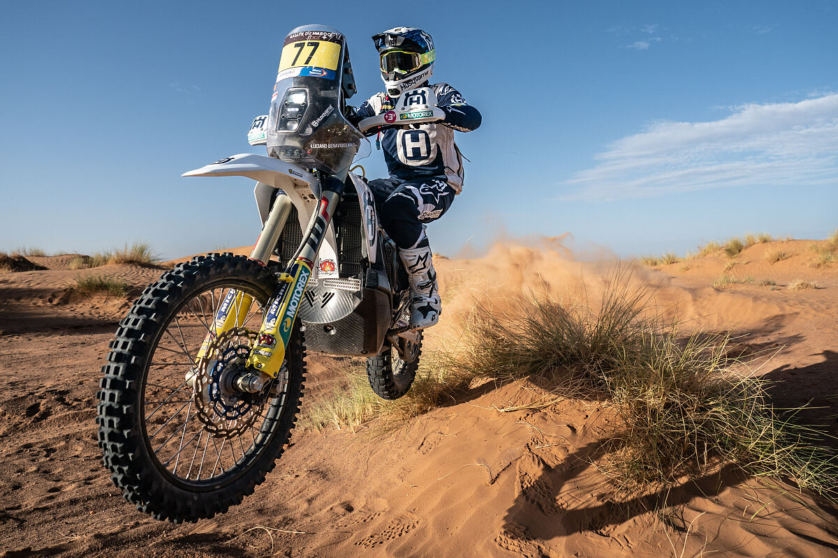 Luciano Benavides - Husqvarna Factory Racing - Rallye Du Maroc