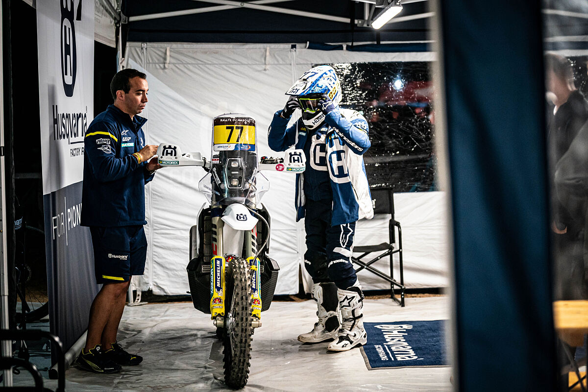 Luciano Benavides - Husqvarna Factory Racing - Rallye Du Maroc