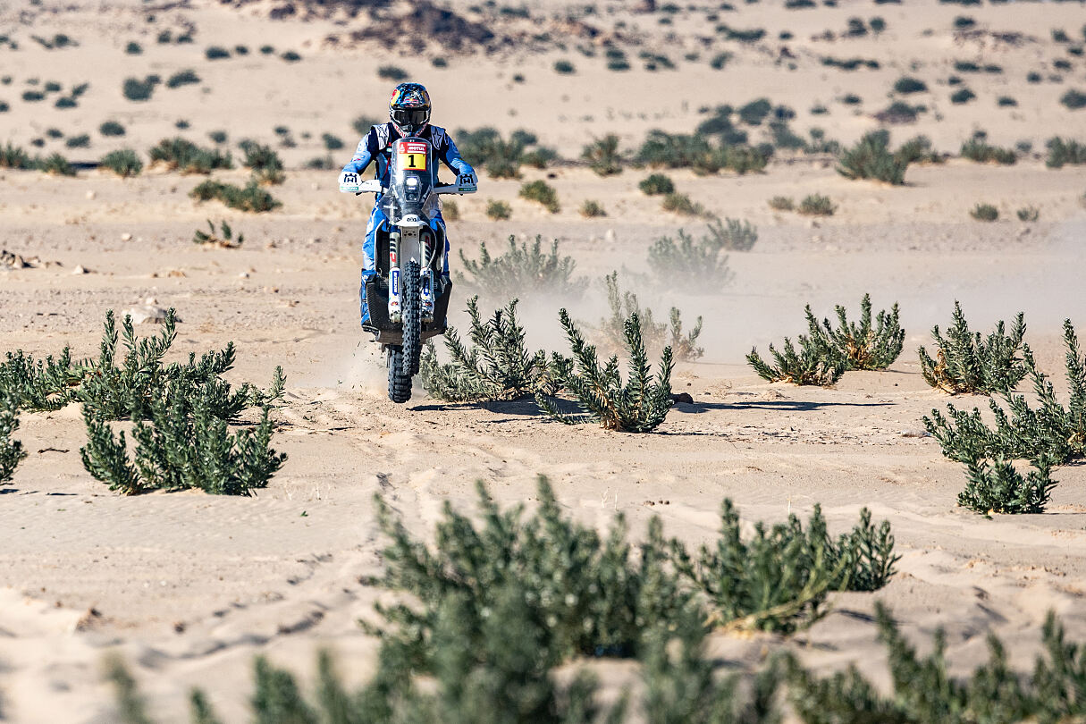 Luciano Benavides - Husqvarna Factory Racing - 2024 Dakar Rally - Stage 4