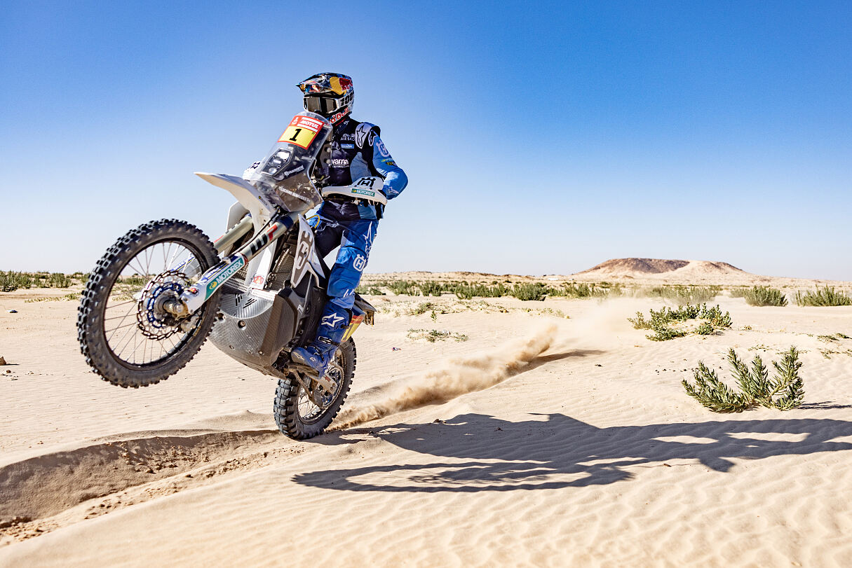 Luciano Benavides - Husqvarna Factory Racing - 2024 Dakar Rally - Stage 4