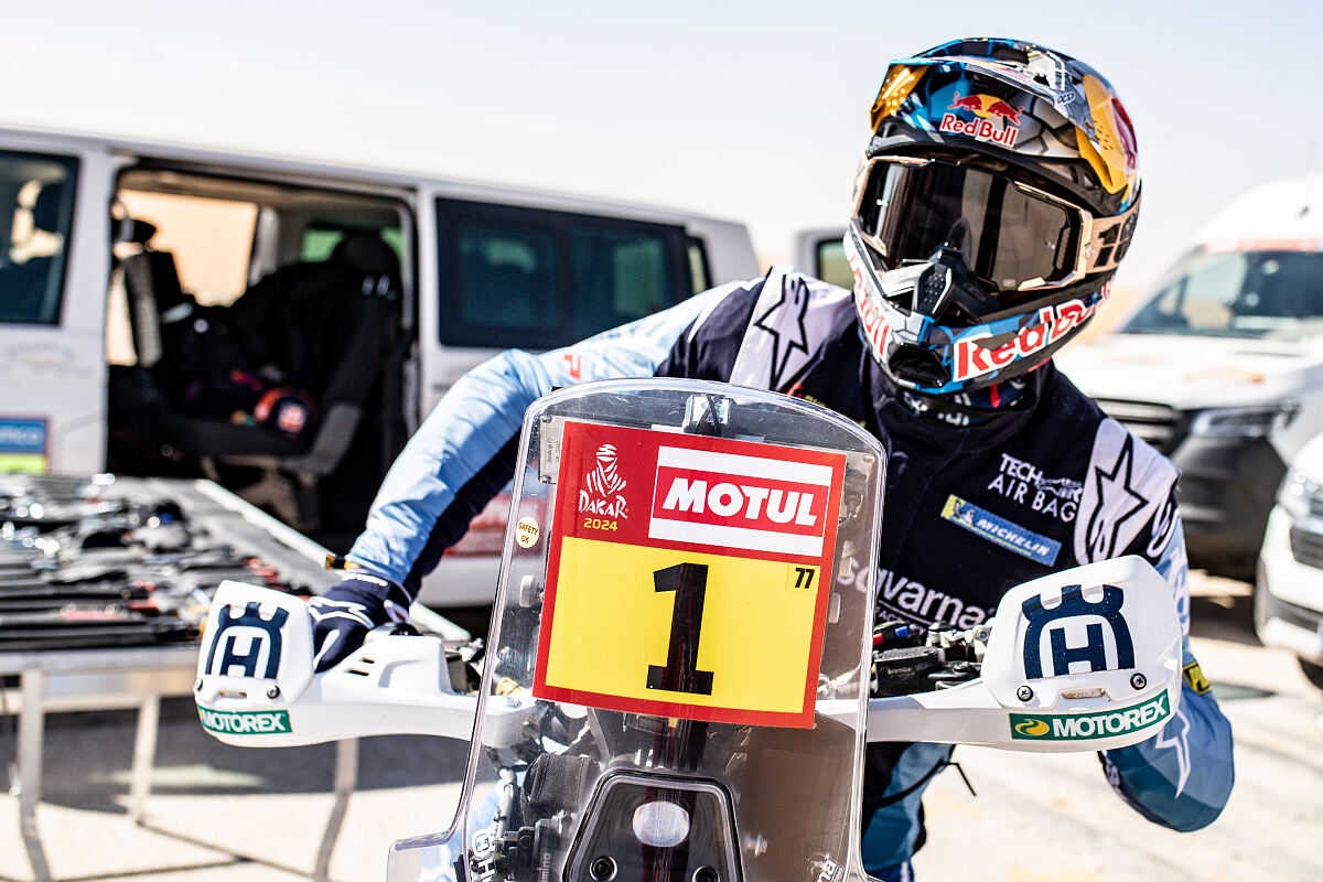 Luciano Benavides - Husqvarna Factory Racing - 2024 Dakar Rally - Stage 5